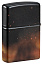Зажигалка ZIPPO Dragon Design с покрытием Glow In The Dark Green, латунь/сталь, черная, 38x13x57 мм