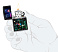 Зажигалка ZIPPO Cyber City с покрытием Black Matte, латунь/сталь, черная 38x13x57 мм
