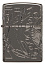 Зажигалка ZIPPO Armor® Wicca Design с покрытием Black Ice®, латунь/сталь, чёрная, 38x13x57 мм