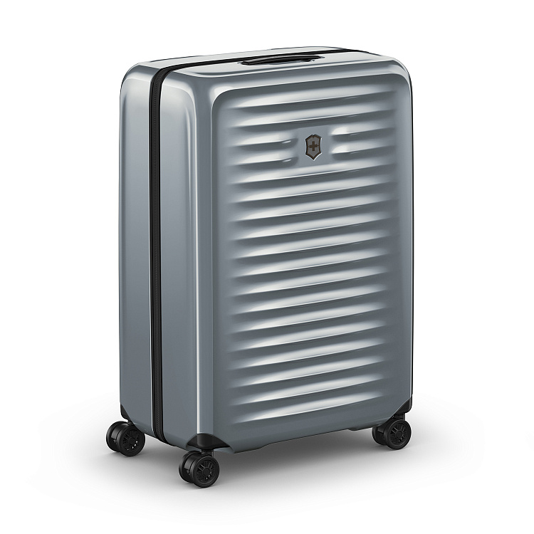 Чемодан VICTORINOX Airox, серебристый, 100% поликарбонат Makrolon, 50x32x75 см, 98 л