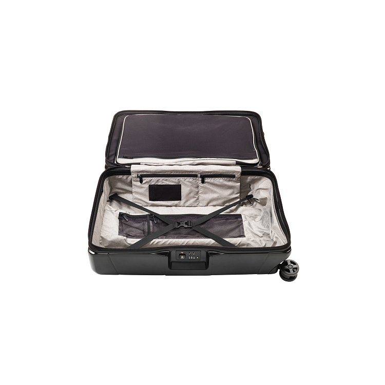 Чемодан VICTORINOX Lexicon, чёрный, 100% поликарбонат, 45x28x68 см, 73 л