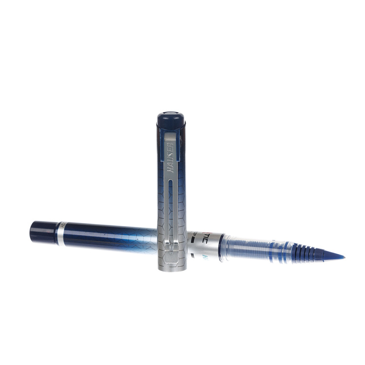 Ручка-роллер Hauser Aeromatic Rocket Tip 0,7 мм, пластик, корпус синий, чернила синие