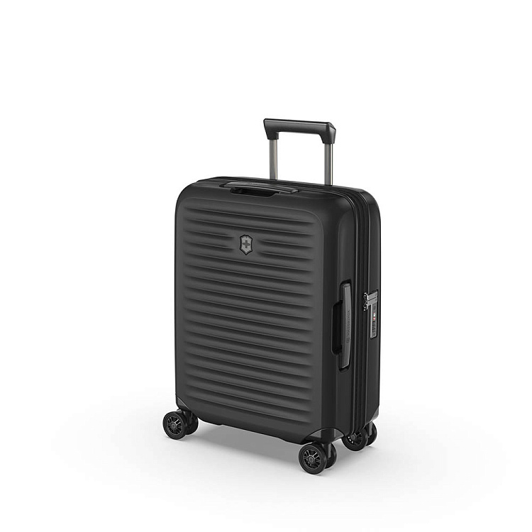 Чемодан VICTORINOX Airox Advanced, черный матовый, 100% поликарбонат Makrolon, 40x20x55 см, 33 л