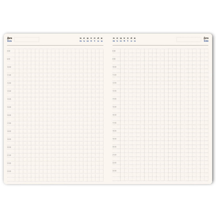 Ежедневник недатированный Starry , формат А5, в клетку