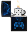 Зажигалка ZIPPO Gaming с покрытием Black Matte, латунь/сталь, черная, матовая, 38x13x57 мм
