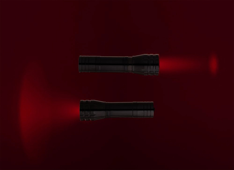 Фонарик с фокусировкой луча Beaming