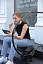 Сумка ClickSling X 40х27х12 см, черная
