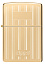 Зажигалка ZIPPO Classic с покрытием High Polish Brass, латунь/сталь, золотистая, 38x13x57 мм