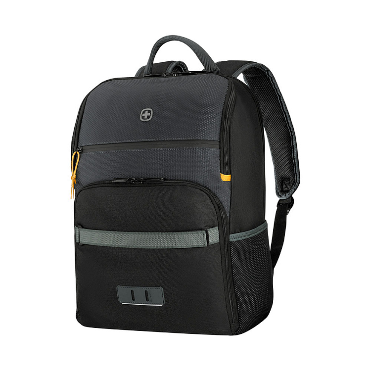 Рюкзак WENGER Move 16", чёрный, переработанный ПЭТ, 33 x 19 x 44 см, 22 л