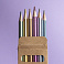 Цветные карандаши METALLIC, 6 цветов