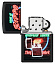 Зажигалка ZIPPO Classic с покрытием Black Matte, латунь/сталь, черная, матовая, 38x13x57 мм