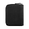 Портмоне VICTORINOX Altius Alox на молнии, чёрное, натуральная кожа, 12x2x10 см