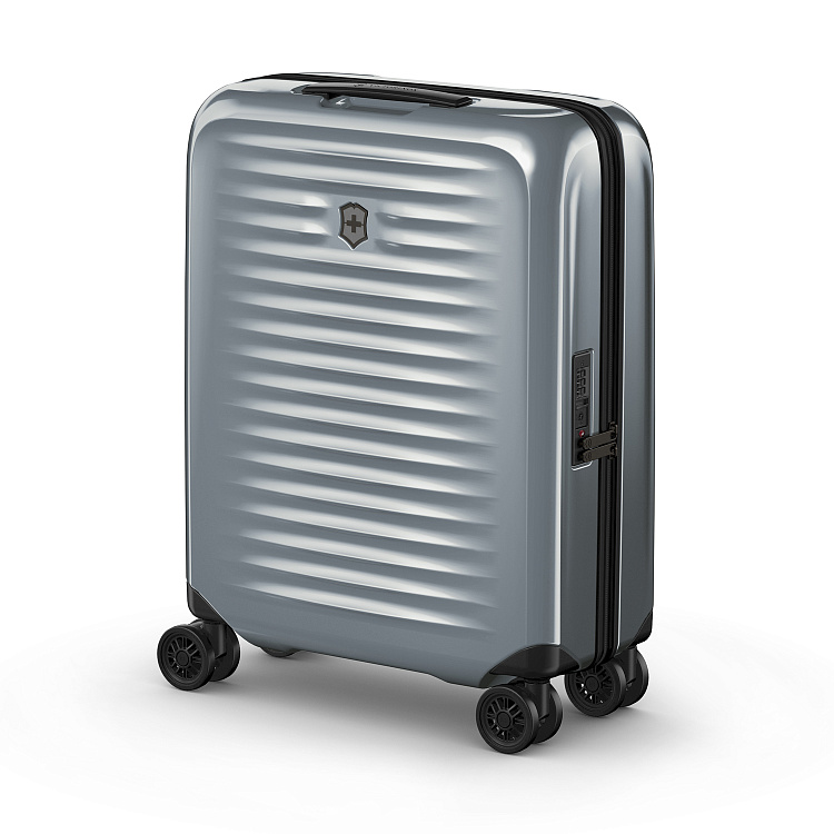 Чемодан VICTORINOX Airox, серебристый, 100% поликарбонат Makrolon, 40x20x55 см, 33 л