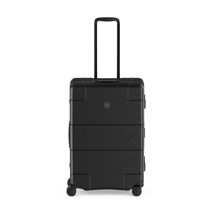 Чемодан VICTORINOX Lexicon Framed, черный, 100% поликарбонат Makrolon, 46x28x68 см, 72 л