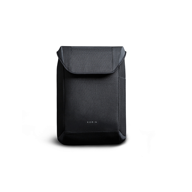 Рюкзак ClickPack X 45х32х15,5 см, с клапаном, черный