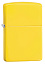 Зажигалка ZIPPO Classic с покрытием Lemon™, латунь/сталь, жёлтая, матовая, 38x13x57 мм