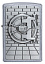 Зажигалка ZIPPO Classic с покрытием Street Chrome™,  латунь/сталь, серебристая, матовая, 38x13x57 мм