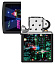 Зажигалка ZIPPO Cyber City с покрытием Black Matte, латунь/сталь, черная 38x13x57 мм