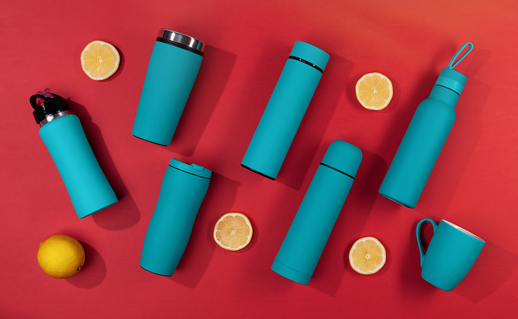 Термос "Крит", покрытие soft touch 0,5 л.