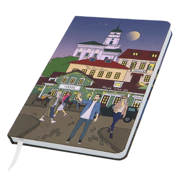 Записная книжка A5 Dziuna  в клетку