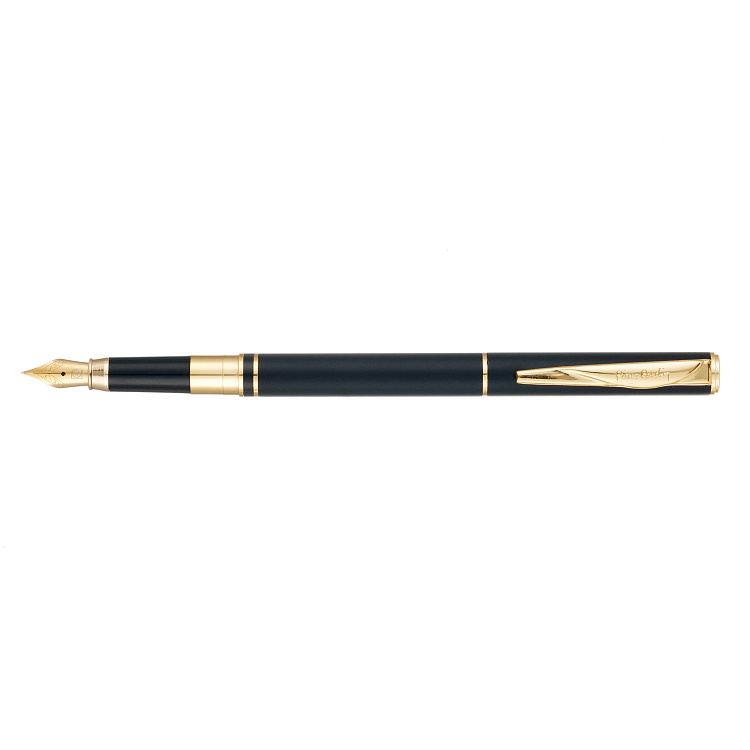Ручка 2 в 1 шариковая и перьевая Pierre Cardin COMBI PEN, цвет - черный. Упаковка Е
