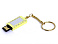 USB 2.0- флешка на 16 Гб Кулон с кристаллами и мини чипом