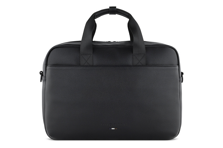 Портфель мужской BUGATTI Rico, черный, полиуретан, 40 x 10 x 28,5 см