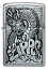 Зажигалка ZIPPO Classic с покрытием Brushed Chrome, латунь/сталь, серебристая, 38x13x57 мм