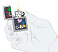 Зажигалка ZIPPO All Luck с покрытием Street Chrome, латунь/сталь, серебристая, 38x13x57 мм