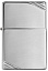 Зажигалка ZIPPO Vintage™с покрытием High Polish Chrome, латунь/сталь, серебристая, 38x13x57 мм