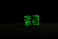 Зажигалка ZIPPO Pattern с покрытием Glow In The Dark Green, латунь/сталь, черно-зеленая, 38x13x57 мм