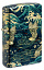 Зажигалка ZIPPO Eastern с покрытием 540 Tumbled Brass, латунь/сталь, зеленая, 38x13x57 мм