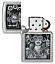 Зажигалка ZIPPO Steampunk с покрытием Street Chrome, латунь/сталь, серебристая, 38x13x57 мм
