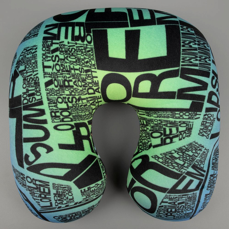 Подушка дорожная Kopf с печатью на заказ