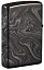 Зажигалка ZIPPO Marble Pattern с покрытием High Polish Black, латунь/сталь, чёрная, 38x13x57 мм