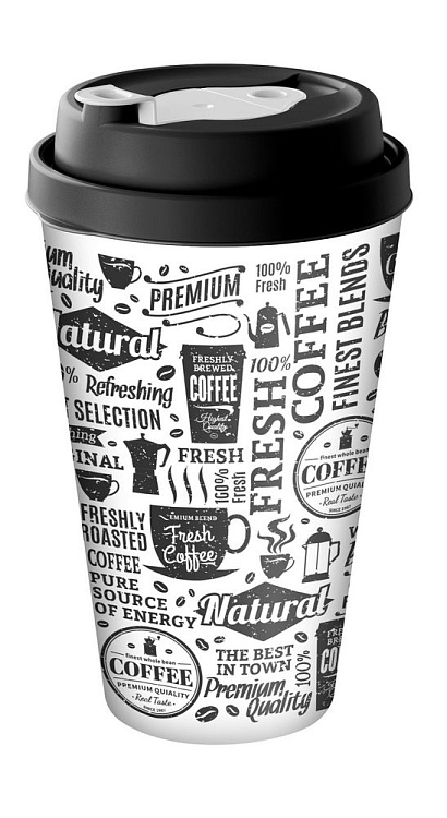 Стакан с крышкой Tumbler на заказ