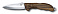 Нож охотника VICTORINOX Hunter Pro Wood 130 мм, 2 функции, с фиксатором, рукоять из орехового дерева