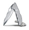 Нож охотника VICTORINOX Hunter Pro M Alox 130 мм, 4 функции, с фиксатором лезвия, серебристый
