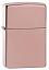 Зажигалка ZIPPO Classic с покрытием High Polish Rose Gold, латунь/сталь, розовое золото, 38x13x57 мм