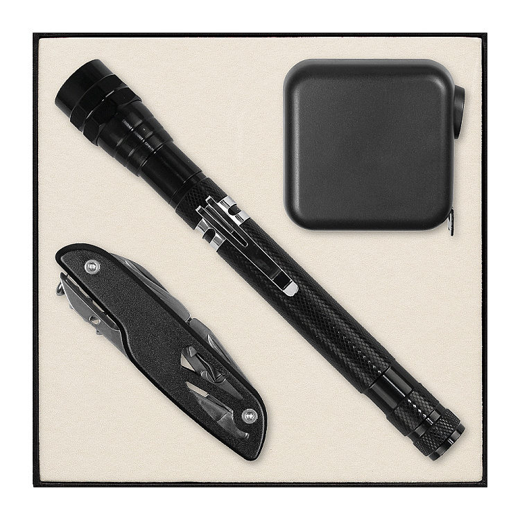 Набор подарочный Solution Superior Trio (Фонарь телескопический Tools Flashlight 620106.03