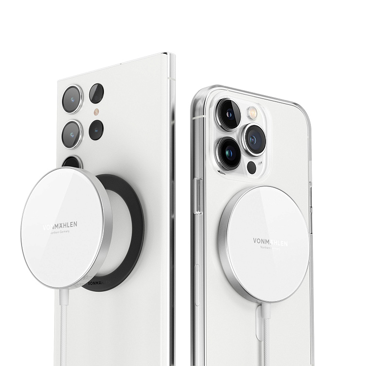 Магнитное зарядное устройство Aura Mini, 15 Вт
