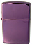 Зажигалка ZIPPO Classic с покрытием Abyss™, латунь/сталь, фиолетовая, глянцевая, 38x13x57 мм