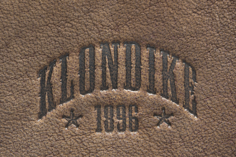 Сумка KLONDIKE «Brett», натуральная кожа в темно-коричневом цвете, 38 х 33 х 7 см