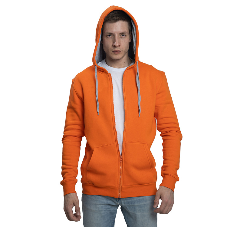 New Gen Толстовка-кенгуру (худи) с капюшоном на молнии 320 г/м2