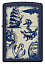 Зажигалка ZIPPO Nautical Design с покрытием Navy Matte, латунь/сталь, синяя, матовая, 38x13x57 мм