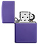 Зажигалка ZIPPO Classic с покрытием Purple Matte, латунь/сталь, фиолетовая, матовая, 38x13x57 мм