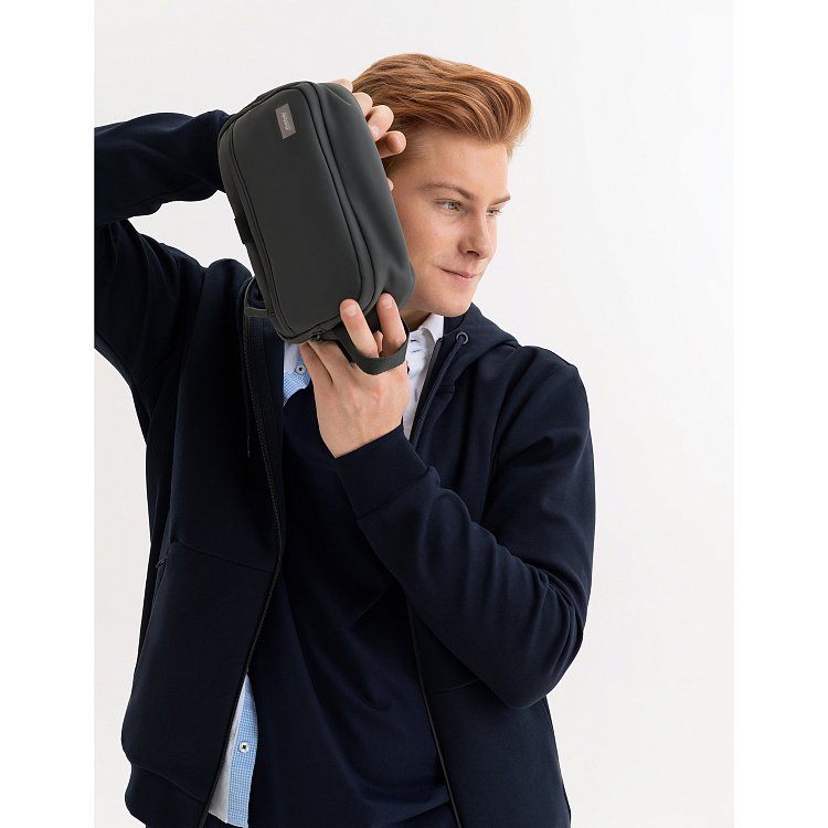 Толстовка на молнии с капюшоном MATEO