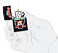 Зажигалка ZIPPO Classic с покрытием Black Matte, латунь/сталь, черная, матовая, 38x13x57 мм