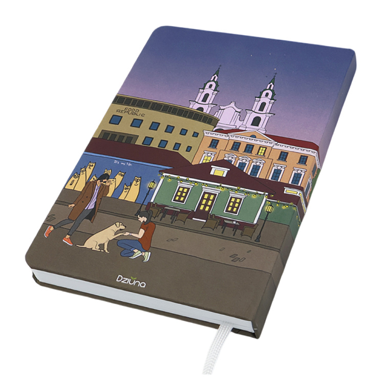 Записная книжка A5 Dziuna  в клетку