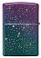 Зажигалка ZIPPO Starry Sky с покрытием Iridescent, латунь/сталь, фиолетовая, матовая, 38x13x57 мм
